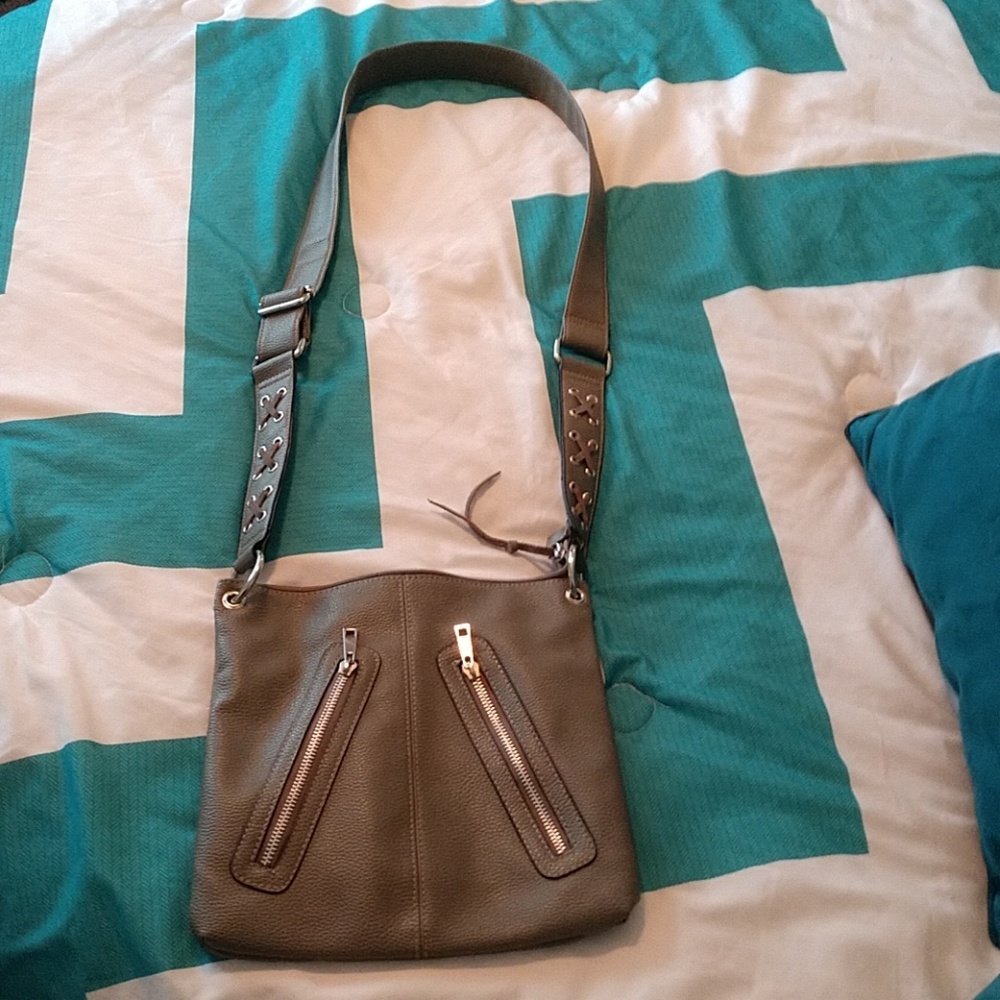 Grey crossbody